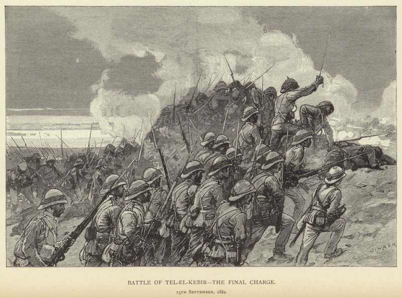 Battle of Tel-El-Kebir  بواسطة جوزيف ناش