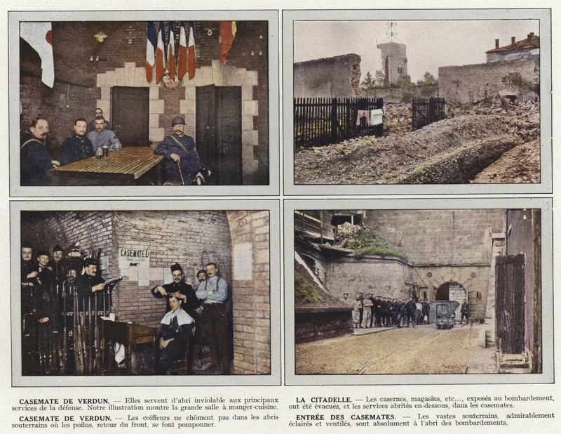 Casemate de Verdun، La Citadelle، Casemate de Verdun، Entree des Casemates بواسطة جول جيرفيه كورتيلمونت