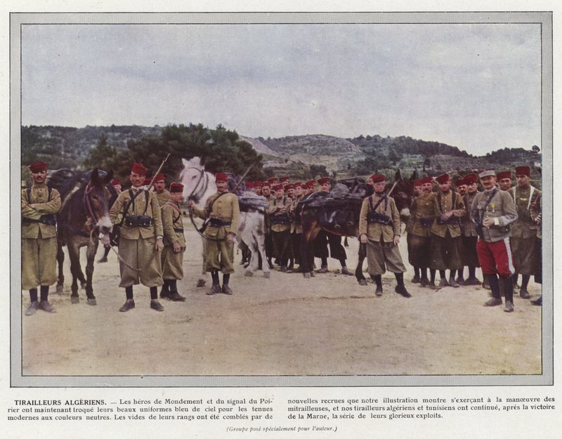 Tirailleurs الجزائرية بواسطة جول جيرفيه كورتيلمونت