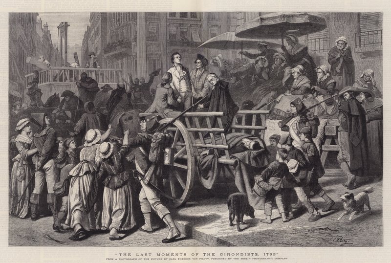 اللحظات الأخيرة للشيخوخة ، 1793 بواسطة كارل ثيودور فون بيلوتي
