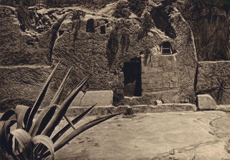 القدس ، قبر جوردون للمسيح (صورة b / w) بواسطة كارل جروبر