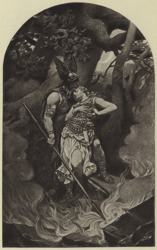 وداع Wotan إلى Brunhild (التصوير الفوتوغرافي) بواسطة كونراد ديليتز