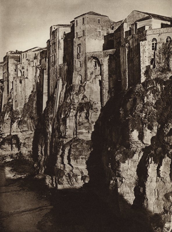 إيطاليا: Tropea (b / w photo) بواسطة كيرت هيلشر
