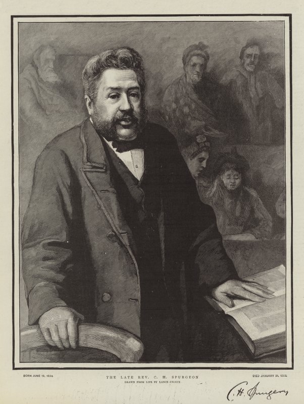 القس الراحل CH Spurgeon بواسطة لانس كالكين