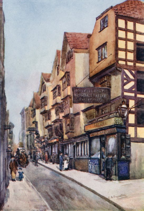 Mary-le-Port Street: a Bit of Old Bristol بواسطة لورا آني هابرفيلد