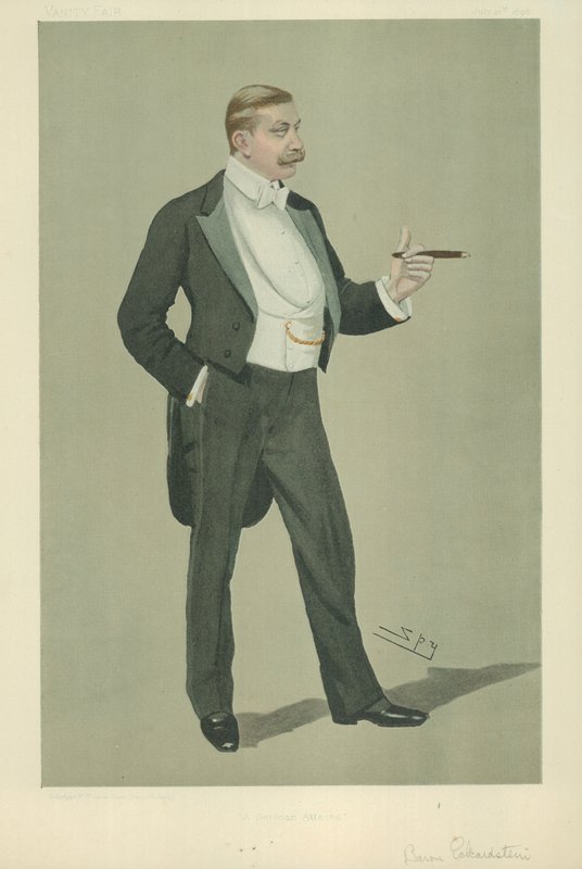 Baron Hermann von Eckardstein بواسطة ليزلي ماثيو وارد