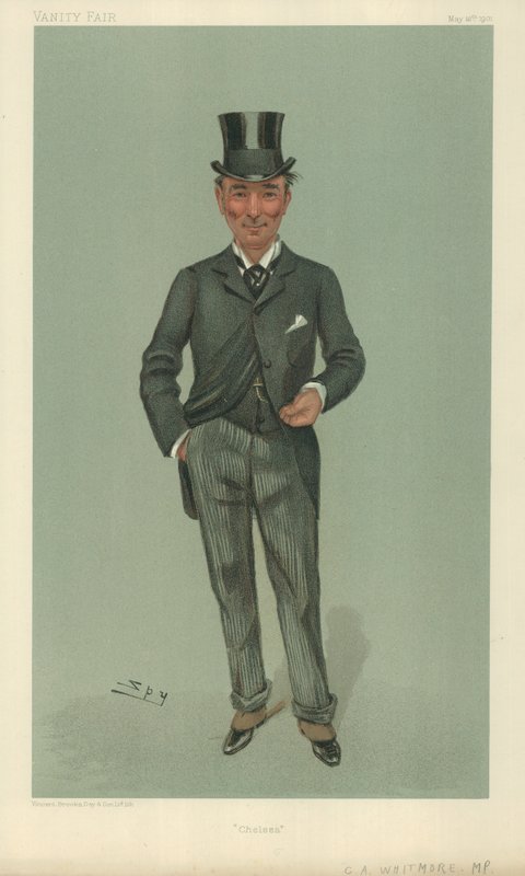 السيد Charles Algernon Whitmore ، Chelsea ، 16 May 1901 ، Vanity Fair cartoon بواسطة ليزلي ماثيو وارد