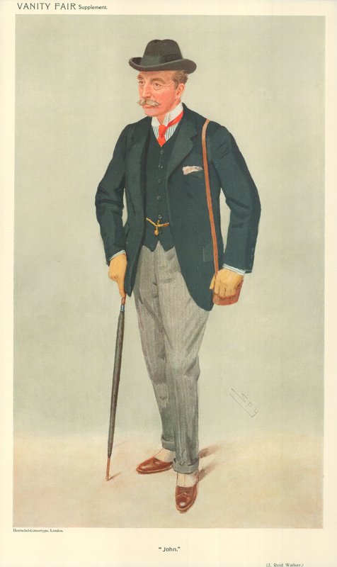 السيد J Reid Walker، John، 12 May 1909، Vanity Fair cartoon بواسطة ليزلي ماثيو وارد