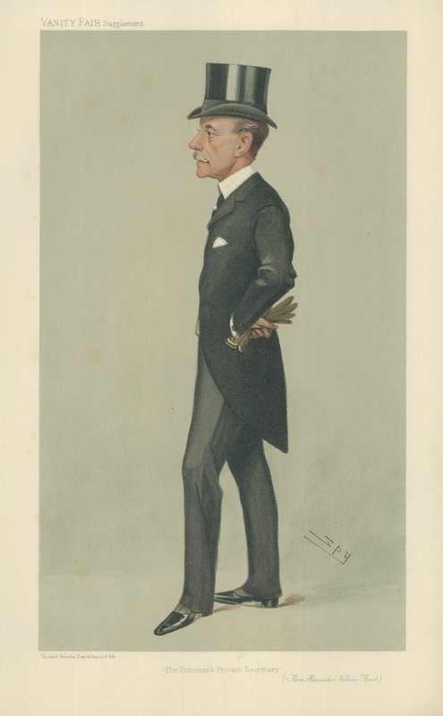 The Hon A Nelson Hood بواسطة ليزلي ماثيو وارد