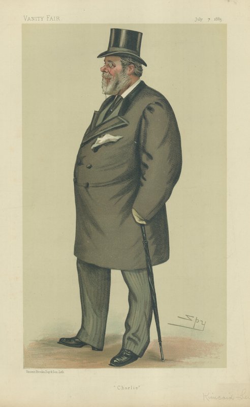 The Hon Charles Spencer Bateman Hanbury Kinkaid-Lennox بواسطة ليزلي ماثيو وارد