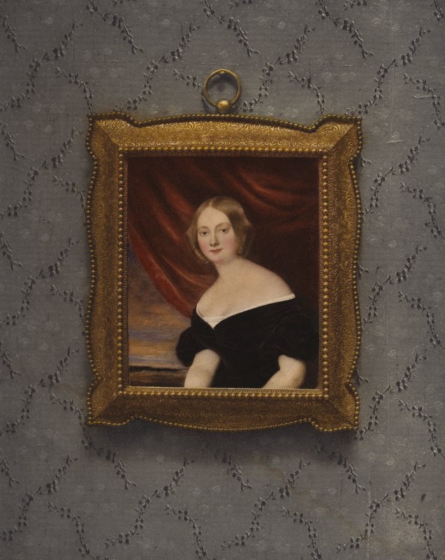 صورة مدام بوسلير ، 1840 بواسطة Lizinska Aimee Zoe de Mirbel
