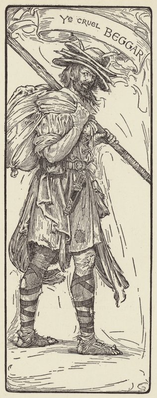 The Cruel Beggar بواسطة لويس جون ريد