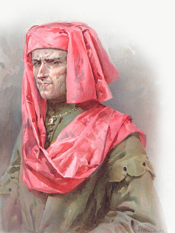 رسم توضيحي لـ عطيل شكسبير (chromolitho) بواسطة لودوفيكو ماركيتي