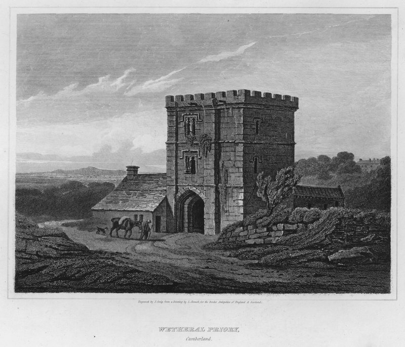 Wetheral Priory ، كمبرلاند (نقش) بواسطة لوقا (بعد) كلينيل