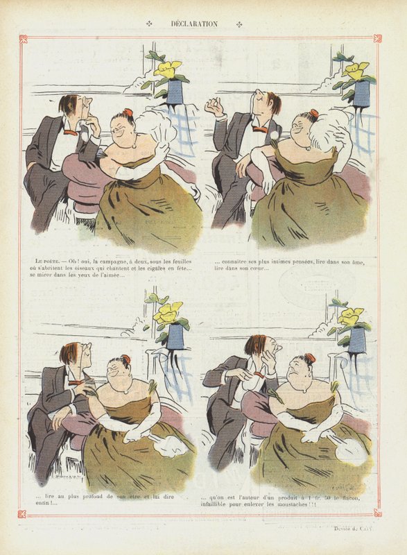 رسم توضيحي لـ Le Rire بواسطة مارسيل أمابل OL كابى