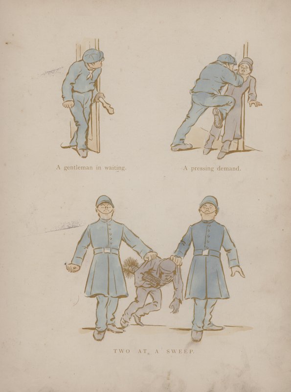 صفحة من Humours of Cynicus (نقش ملون) بواسطة مارتن 