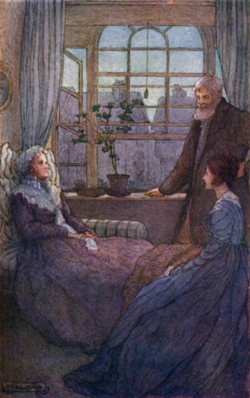 رسم توضيحي لكرانفورد للسيدة جاسكل بواسطة Mary V. Wheelhouse
