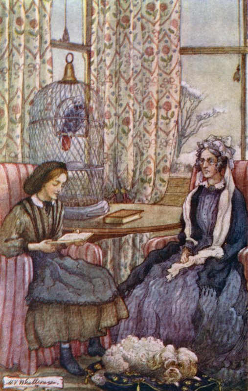 رسم توضيحي للمرأة الصغيرة بواسطة Mary V. Wheelhouse