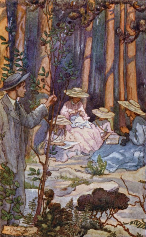 رسم توضيحي للمرأة الصغيرة بواسطة Mary V. Wheelhouse