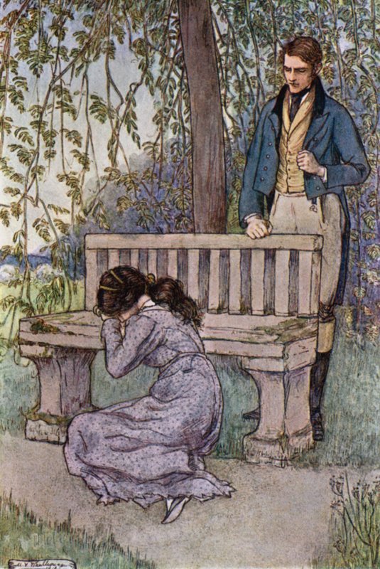 رسم توضيحي للزوجات والبنات للسيدة جاسكل بواسطة Mary V. Wheelhouse