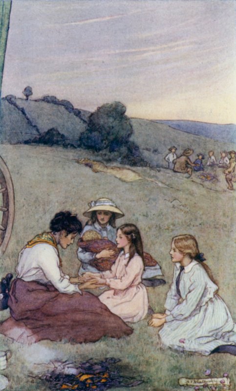مشهد من فيلم Slowcoach بقلم إدوارد فيرال لوكاس بواسطة Mary V. Wheelhouse