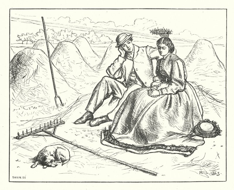 في البرسيم (نقش) بواسطة ماثيو جيمس (Attr. To) Lawless