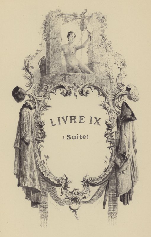 Illustration for Book IX of Les Confessions de Jean-Jacques Rousseau (gravure) بواسطة موريس ليلوار