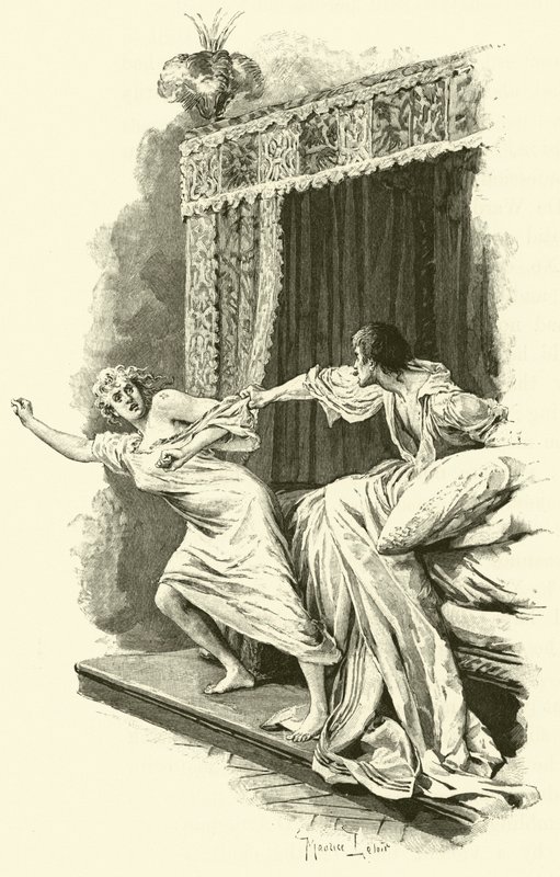 Illustration for The Three Musketeers (engraving) بواسطة موريس ليلوار