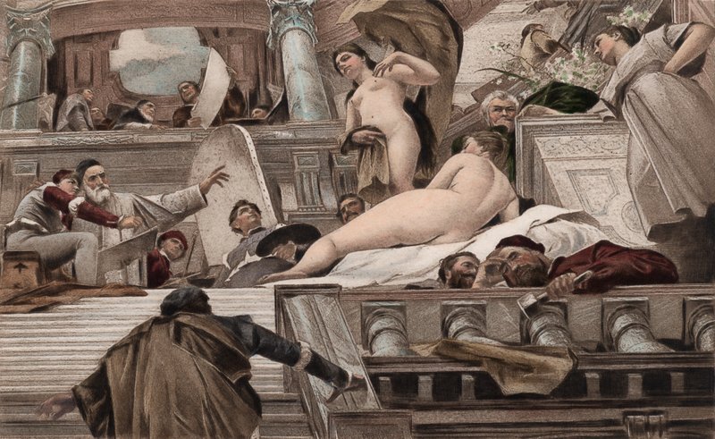 جزء من Plafond بواسطة ميهالي مونكاسي