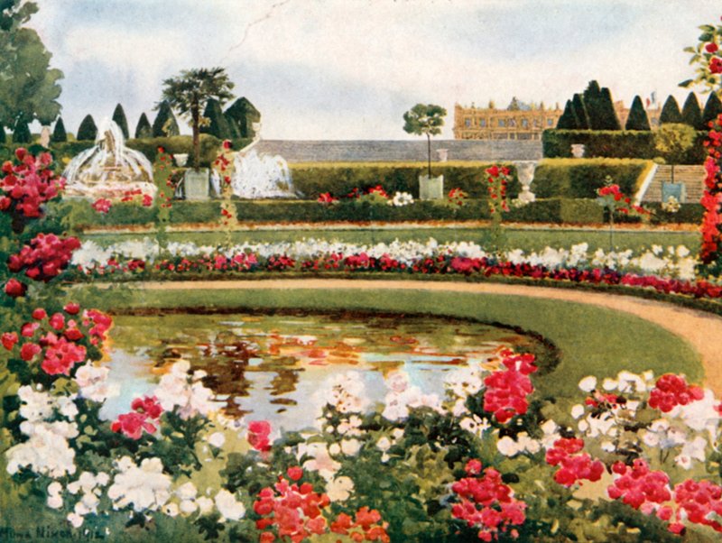 The Parterre de Latone ، فرساي بواسطة ميما نيكسون
