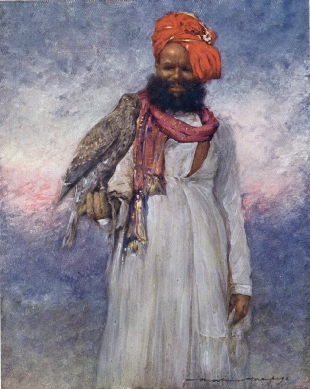 A Hawksman of Rajgarh (لون ليثو) بواسطة مورتيمر لودينجتون مينبس