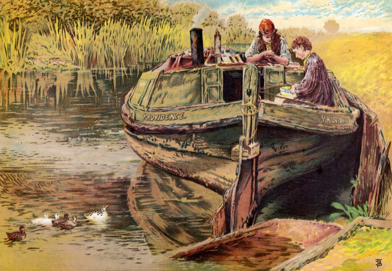 The Providence Barge بواسطة مايلز بيركت فوستر