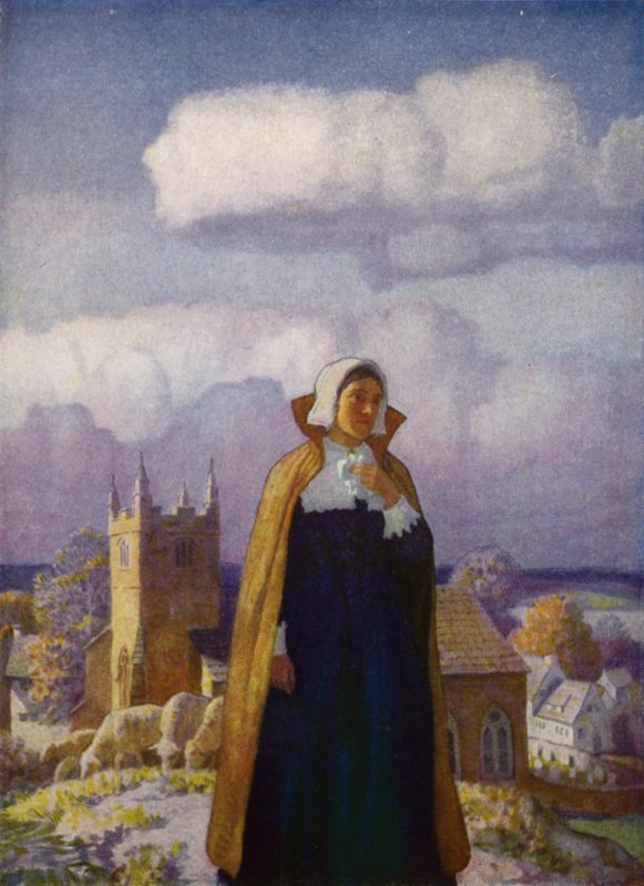رسم توضيحي لـ Westward Ho! بواسطة تشارلز كينجسلي (لون ليثو) بواسطة محادثة نيويل (بعد) ويث