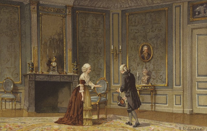 الداخلية الهولندية ، c1792 بواسطة نيكو ستيفيلار