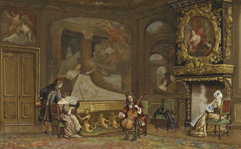 داخل منزل هولندي ، c1680 بواسطة نيكو ستيفيلار