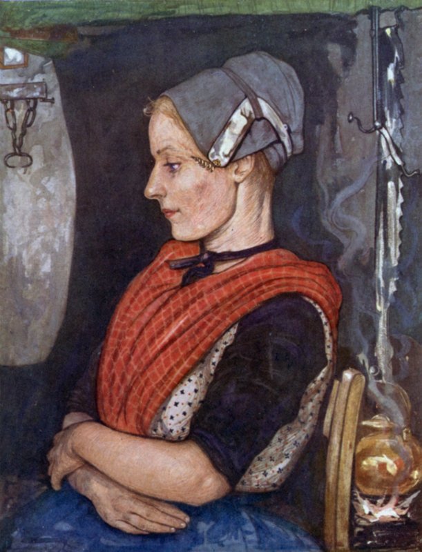 فتاة من Elspeet (لون ليثو) بواسطة نيكو جونجمان