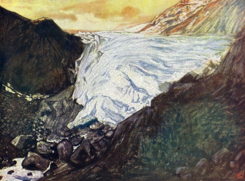 النرويج: Buerbrae ، Odde Hardanger (لون ليثو) بواسطة نيكو جونجمان