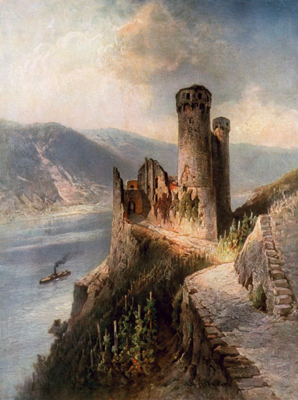 أطلال Ehrenfels بواسطة نيكولاي أستودين