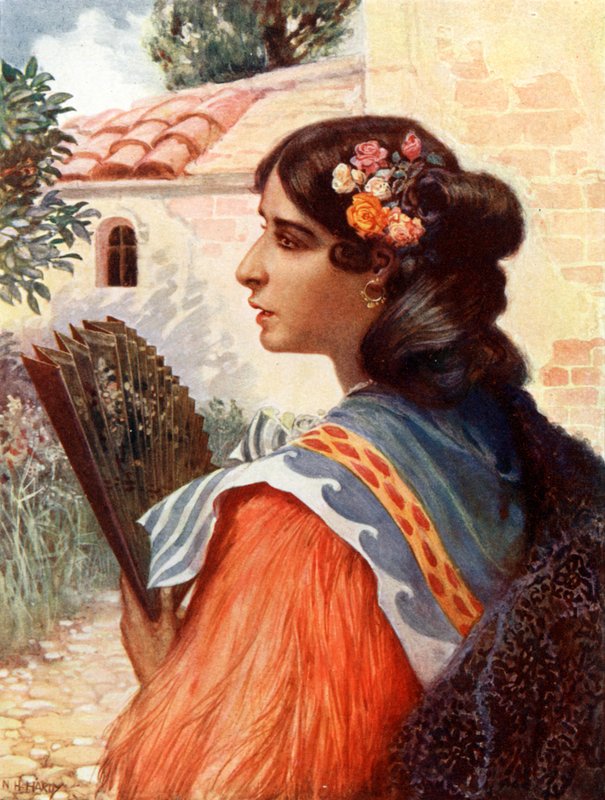 امرأة إسبانية بواسطة نورمان هاردي
