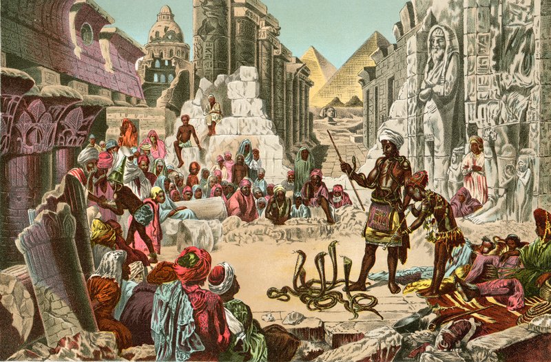 مقارنة مصر القديمة ومصر الحديثة بواسطة أمريكا الشمالية