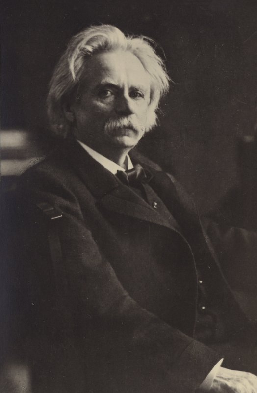 إدوارد جريج ، ملحن وعازف بيانو نرويجي (1843-1907) بواسطة مصور نرويجي