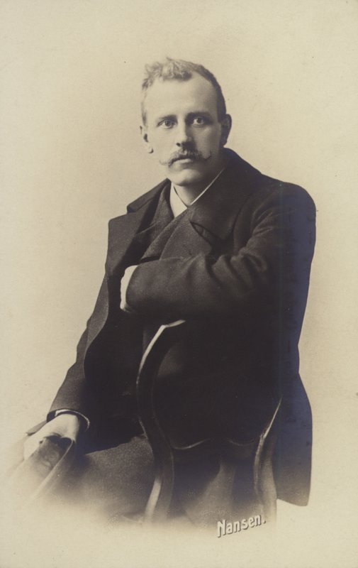 فريدجوف نانسن (1861-1930) ، مستكشف نرويجي ، دبلوماسي وإنساني بواسطة مصور نرويجي