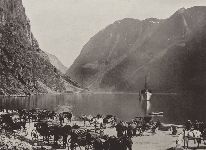 Gudvangen ، Naerofjorden بواسطة مصور نرويجي