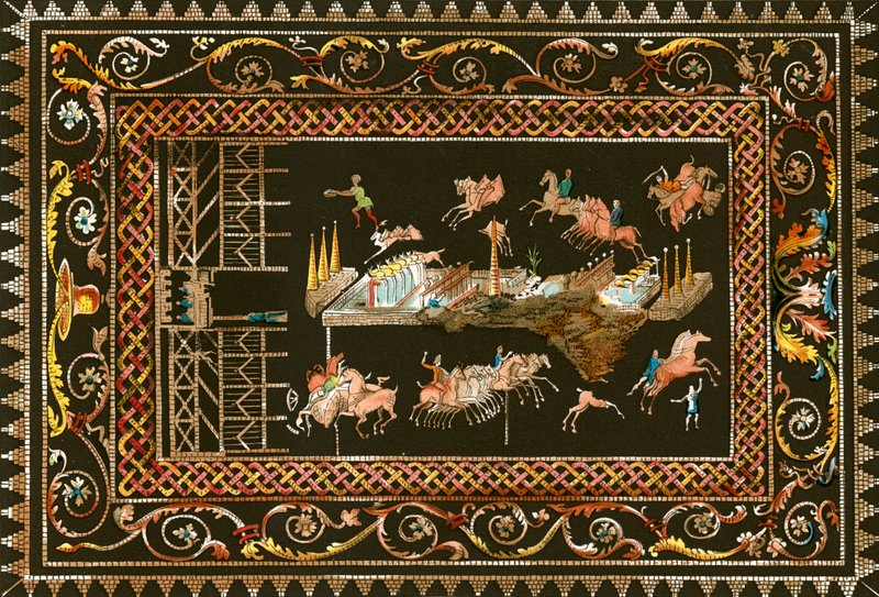 سباق عربة بواسطة P. Sellier