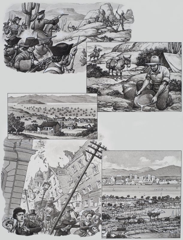 كاليفورنيا بواسطة بات (1907-95) نيكول