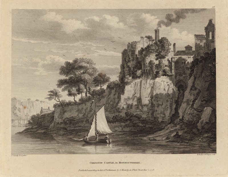 قلعة Chepstow بواسطة بول ساندبي