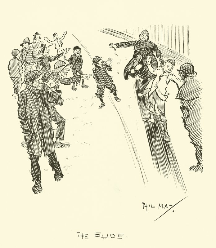 رسم توضيحي لـ Phil Mays Gutter-Snipes بواسطة فيل ماي