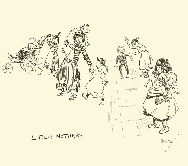 رسم توضيحي لـ Phil Mays Gutter-Snipes بواسطة فيل ماي