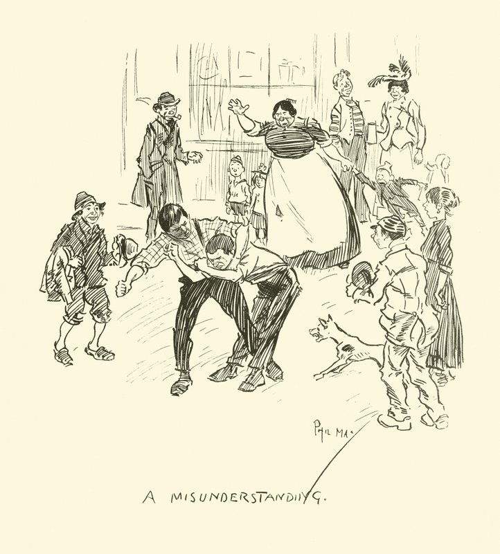 رسم توضيحي لـ Phil Mays Gutter-Snipes بواسطة فيل ماي