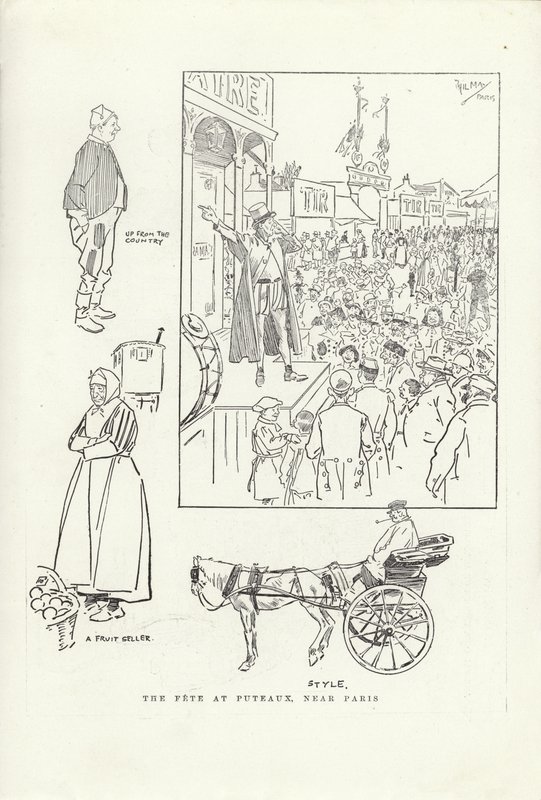 The Fete at Puteaux ، بالقرب من باريس بواسطة فيل ماي